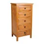 Chest of drawers Alexandra House Living Brown Pine MDF Wood 93 x 37 x 47 cm by Alexandra House Living, Chest of Drawers - Ref...