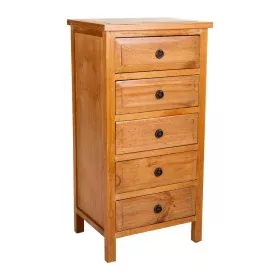 Chest of drawers Alexandra House Living Brown Pine MDF Wood 93 x 37 x 47 cm by Alexandra House Living, Chest of Drawers - Ref...