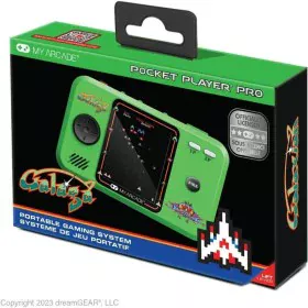 Console Portatile My Arcade Pocket Player PRO - Galaga Retro Games Verde di My Arcade, Video Games Plug & Play - Rif: S810793...