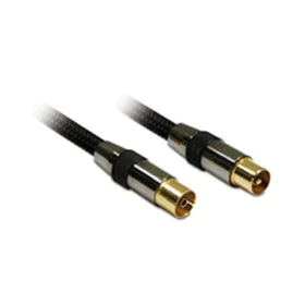 Coaxial TV Antenna Cable METRONIC 419002 Black 5 m by METRONIC, Satellite equipment - Ref: S8108139, Price: 12,92 €, Discount: %