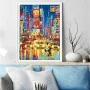 Paint by Numbers Set Alex Bog Amazing Times Square NYC 40 x 50 cm Numbers by Alex Bog, Painting By Numbers - Ref: S8400269, P...