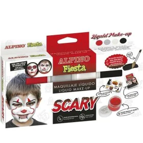 Kinder Make-up Alpino Scary 4 Farben von Alpino, Schminke - Ref: S8400387, Preis: 9,72 €, Rabatt: %