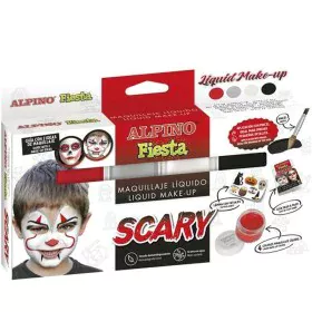 Maquilhagem para Crianças Alpino Scary 4 cores de Alpino, Maquilhagem - Ref: S8400387, Preço: 9,32 €, Desconto: %