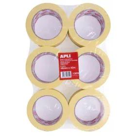 Adhesive Tape Apli Bodywork Male Painter Yellow 6 Pieces 48 mm x 45 m by Apli, Adhesive tape - Ref: S8400543, Price: 22,12 €,...