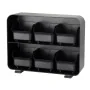 Coffee Capsule Organiser Archivo 2000 Black 13 x 26 x 20 cm by Archivo 2000, Coffee Capsule Holders - Ref: S8401399, Price: 1...