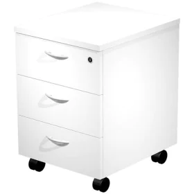 Chest of drawers Artexport Presto With wheels White Melamin 43 x 52 x 59,5 cm by Artexport, Cupboards and shelving - Ref: S84...