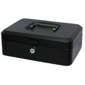 Cassetta di raccolta Bismark Nero Metallo 25 x 9 x 17 cm di Bismark, Cassette dei contanti - Rif: S8401750, Prezzo: 17,00 €, ...