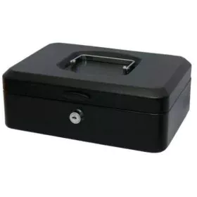 Cofre Bismark Preto Metal 25 x 9 x 17 cm de Bismark, Caixas-fortes - Ref: S8401750, Preço: 17,00 €, Desconto: %