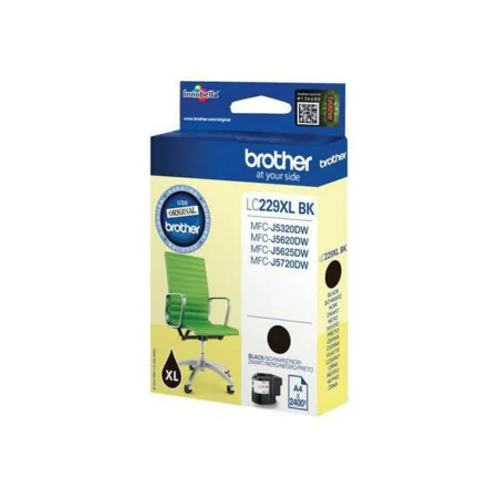 Cartouche d'encre originale Brother LC-229XLBK Noir de Brother, Toners et encre pour imprimante - Réf : S8402012, Prix : 34,1...