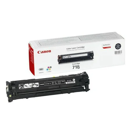 Toner original Canon CRG-718 Bk Noir de Canon, Toners et encre pour imprimante - Réf : S8402795, Prix : 139,05 €, Remise : %