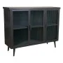 Credenza Alexandra House Living Marrone Nero Grigio Vetro Ferro Legno di abete 33 x 79 x 102 cm di Alexandra House Living, Cr...