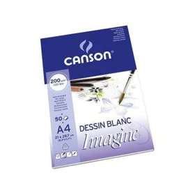 Bloc-notes Canson Imagine 200 g 50 Volets 5 Unités (210 x 297 mm) de Canson, Papier - Réf : S8403169, Prix : 27,38 €, Remise : %