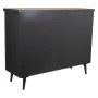 Credenza Alexandra House Living Marrone Nero Grigio Vetro Ferro Legno di abete 33 x 79 x 102 cm di Alexandra House Living, Cr...