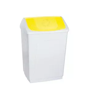 Cestino Denox Bianco Giallo 55 L di Denox, Cestini per la carta - Rif: S8403964, Prezzo: 24,64 €, Sconto: %