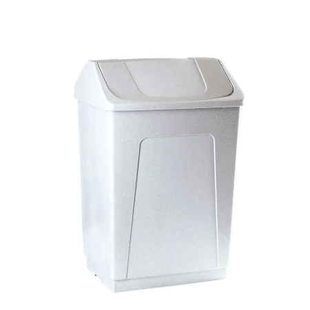 Rubbish bin Denox White Granite 55 L by Denox, Wastebaskets - Ref: S8403967, Price: 24,64 €, Discount: %