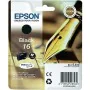 Cartouche d'encre originale Epson 16 Noir de Epson, Toners et encre pour imprimante - Réf : S8405370, Prix : 17,69 €, Remise : %