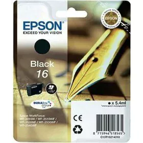 Original Ink Cartridge Epson 16 Black by Epson, Printer toners and inks - Ref: S8405370, Price: 17,69 €, Discount: %