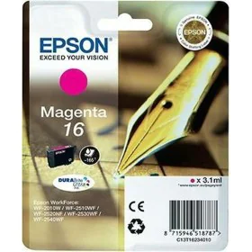 Cartouche d'Encre Compatible Epson Cartucho Epson 16 magenta Magenta de Epson, Toners et encre pour imprimante - Réf : S84053...