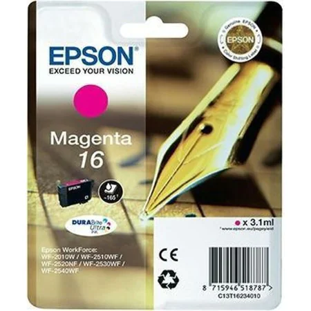 Cartuccia d'inchiostro compatibile Epson Cartucho Epson 16 magenta Magenta di Epson, Toner e inchiostro per stampante - Rif: ...