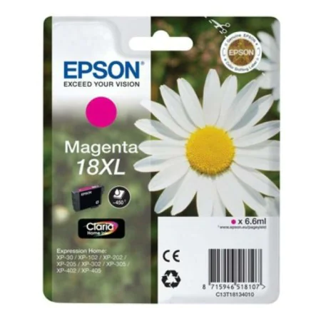 Cartuccia ad Inchiostro Originale Epson 18XL Magenta di Epson, Toner e inchiostro per stampante - Rif: S8405388, Prezzo: 23,9...