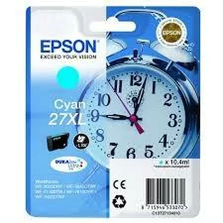 Cartouche d'encre originale Epson 27XL DURABrite Ultra Cyan de Epson, Toners et encre pour imprimante - Réf : S8405425, Prix ...