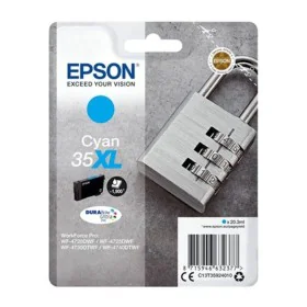 Cartouche d'encre originale Epson 35XL Cyan de Epson, Toners et encre pour imprimante - Réf : S8405472, Prix : 41,78 €, Remis...