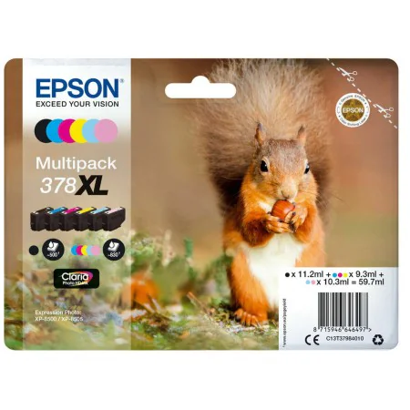 Original Ink Cartridge Epson 378XL Multicolour by Epson, Printer toners and inks - Ref: S8405489, Price: 136,26 €, Discount: %