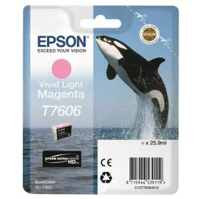 Original Ink Cartridge Epson T7606 Black by Epson, Printer toners and inks - Ref: S8405697, Price: 32,15 €, Discount: %