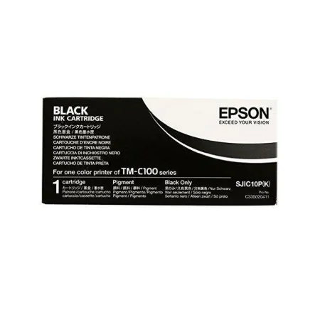 Tinteiro de Tinta Original Epson Cartucho SJIC10P(K) negro Preto de Epson, Toners e tinta de impressora - Ref: S8405788, Preç...