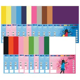 Cartulinas Fabrisa Multicolor de Fabrisa, Papel - Ref: S8406544, Precio: 10,12 €, Descuento: %