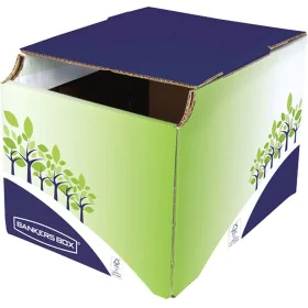 Corbeille à papier Fellowes Carton Recyclado Bureau 5 Pièces 16 L de Fellowes, Corbeilles à papier - Réf : S8407056, Prix : 3...