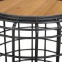 Table Basse Alexandra House Living Marron Noir Gris Fer Bois d'épicéa 44 x 45 x 44 cm de Alexandra House Living, Tables - Réf...