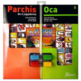 Tablero de Parchís y Oca Fournier 40 x 40 cm de Fournier, Juegos con fichas - Ref: S8408005, Precio: 12,10 €, Descuento: %