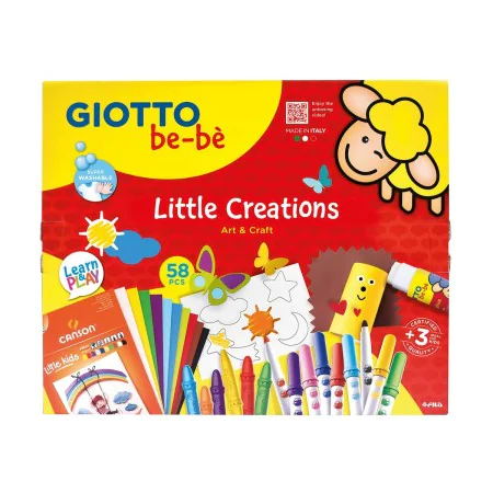 Desenhos para pintar Giotto Multicolor 58 Peças de Giotto, Tinta - Ref: S8408397, Preço: 25,63 €, Desconto: %