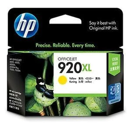 Cartouche d'encre originale HP 920XL Jaune de HP, Toners et encre pour imprimante - Réf : S8409671, Prix : 30,08 €, Remise : %