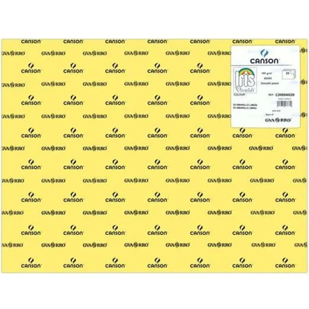 Papiers carton Iris Lemon Jaune 50 x 65 cm de Iris, Papier - Réf : S8410479, Prix : 13,62 €, Remise : %