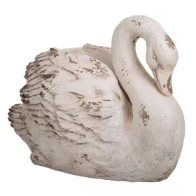 Blumentopf Alexandra House Living Swan Fiberglas Magnesium 36 x 46 x 61 cm von Alexandra House Living, Übertöpfe - Ref: D1630...