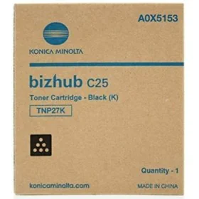 Toner Konica Minolta TNP-27K Schwarz von Konica Minolta, Toner und Druckertinte - Ref: S8410894, Preis: 56,51 €, Rabatt: %