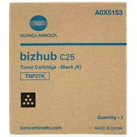 Toner Konica Minolta TNP-27K Black by Konica Minolta, Printer toners and inks - Ref: S8410894, Price: 56,51 €, Discount: %