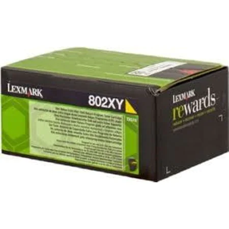 Toner Lexmark 802XY Jaune de Lexmark, Toners et encre pour imprimante - Réf : S8412046, Prix : 168,73 €, Remise : %