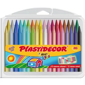 Coloured crayons Plastidecor Multicolour by Plastidecor, Crayons - Ref: S8415559, Price: 11,83 €, Discount: %