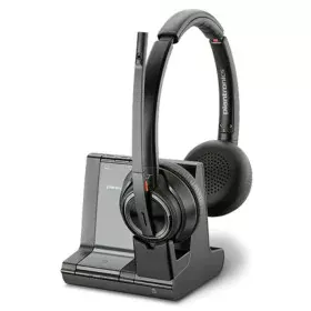 Drahtlose Kopfhörer Poly W8220-M, MSFT Schwarz von Poly, Headsets mit Mikrofonen - Ref: S8415671, Preis: 385,36 €, Rabatt: %