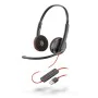 Headphones Poly Blackwire C3220 Black by Poly, Headphones and accessories - Ref: S8415677, Price: 41,41 €, Discount: %