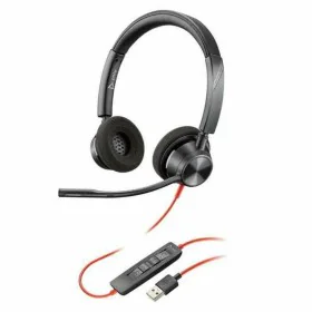 Casque audio Poly BW3320 USB-A Noir de Poly, Écouteurs avec microphones - Réf : S8415688, Prix : 42,19 €, Remise : %