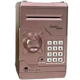 Money box Roymart Limited Edition Safety-deposit box Pink (18 x 13 x 12 cm) by Roymart, Money Boxes - Ref: S8416441, Price: 2...