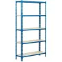 Étagère SimonRack Bleu Blanc Métal 180 x 80 x 40 cm de SimonRack, Rayonnage et rangement - Réf : S8417532, Prix : 105,72 €, R...