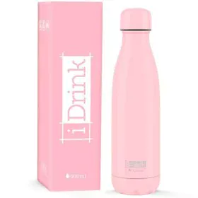 Bouteille Thermique iTotal Rose Acier inoxydable 500 ml de iTotal, Thermos - Réf : S8418598, Prix : 13,81 €, Remise : %