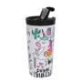 Caneca Térmica com Tampa iTotal Parede dupla Branco Unicórnio Aço inoxidável 350 ml de iTotal, Canecas - Ref: S8418608, Preço...