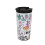 Thermal Cup with Lid iTotal Double wall White Unicorn Stainless steel 350 ml by iTotal, Cups - Ref: S8418608, Price: 16,11 €,...