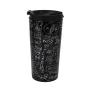 Tasse Thermos avec Couvercle iTotal Mathematics Double paroi Noir Acier inoxydable 350 ml de iTotal, Tasses - Réf : S8418609,...